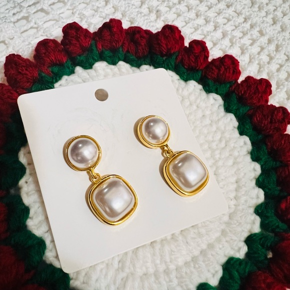 Gold Filigree Statement Earrings with Intricate Design - Picture 2 of 5